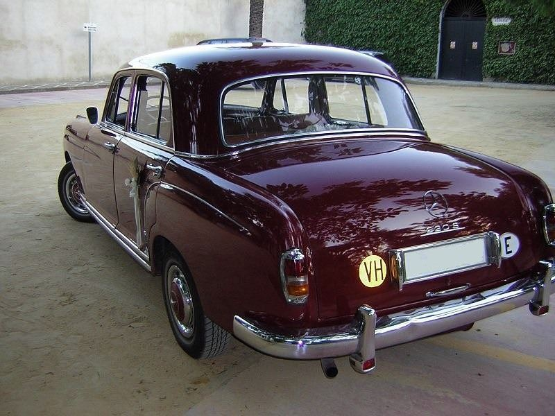 Spain Historic Vehicle Reflective VH Sign Sticker - 